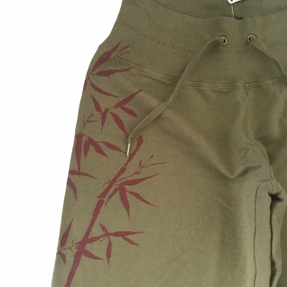 Rare: Lucky Brand ꕥ Zen Bamboo Tattoo Sweatpant ꕥ - Picture 6 of 14